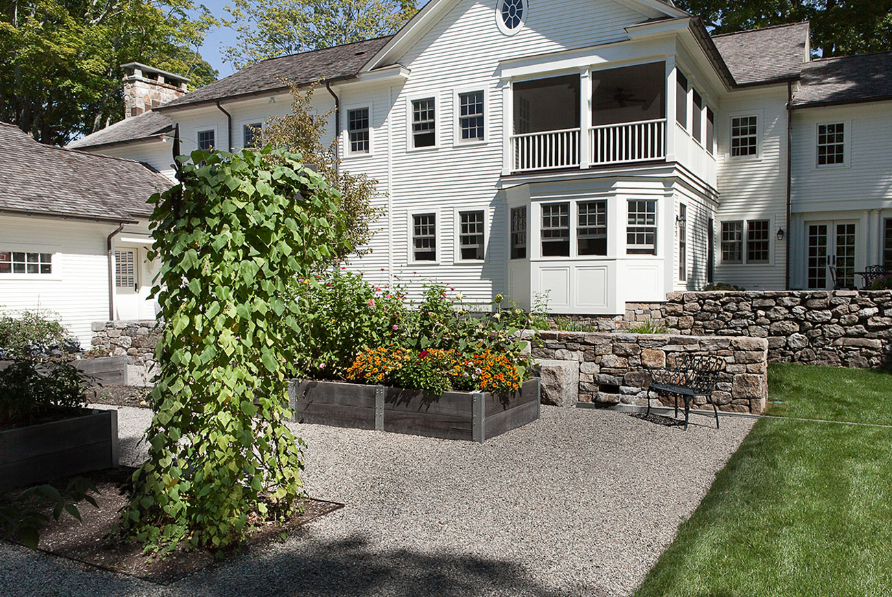 The LaurelRock Company - Residential Landscaping in Wilton CT - High Meadow Farm - Edible Gardens